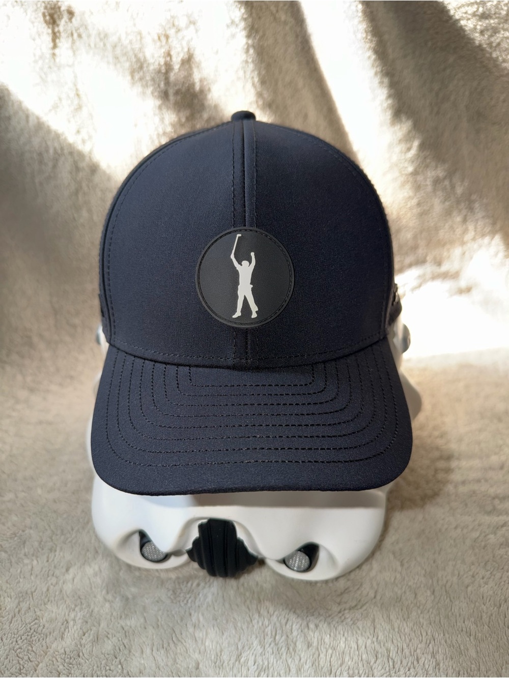 Melin x Phil Mickelson A-Game Hydro Snapback Hat In Black Classic Fit 58cm